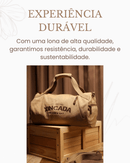 Bolsa de Mão UrbanBag em Lona Espaçosa Multifuncional