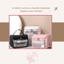 Bolsa Necessarie Transparente  Impermeável - WashBag