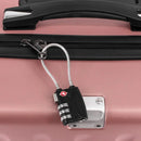 Cadeado de Viagem LockMaster de Cabo de Aço com Senha