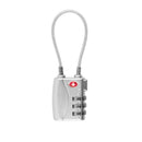 Cadeado de Viagem LockMaster de Cabo de Aço com Senha