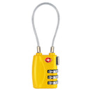 Cadeado de Viagem LockMaster de Cabo de Aço com Senha