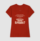 Camiseta Feminina Where Are You From? – Party Mood