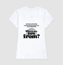 Camiseta Feminina Where Are You From? – Party Mood