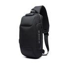Mochila Transversal Antifurto para Viagem - Resistente à Água