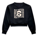 Moletom Cropped Bon Voyage