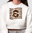 Moletom Cropped Bon Voyage