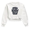 Moletom Cropped Fly Baby Fly