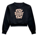 Moletom Cropped Fly Baby Fly