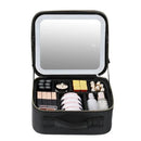 Necessaire Organizadora de Maquiagem SmartGlam com Espelho Portátil e LED com 3 temperaturas