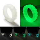 Rodas Protetoras para Malas LumiGlam Antirruído Iluminadas de Silicone - 8 peças