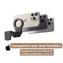 Suporte Magnético para Telefone - Rotação Flexível | Essencial para Viagens