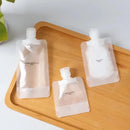 TravelFill - Kit de Mini Bolsas Recarregáveis para Cosméticos