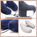 Travesseiro para Pescoço ComfyNeck em Formato H com Capuz