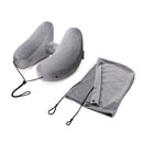 Travesseiro para Pescoço ComfyNeck em Formato H com Capuz