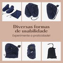 Travesseiro para Pescoço ComfyNeck em Formato H com Capuz