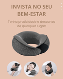 Travesseiro para Pescoço TravelNeck em Formato U com Suporte 360°